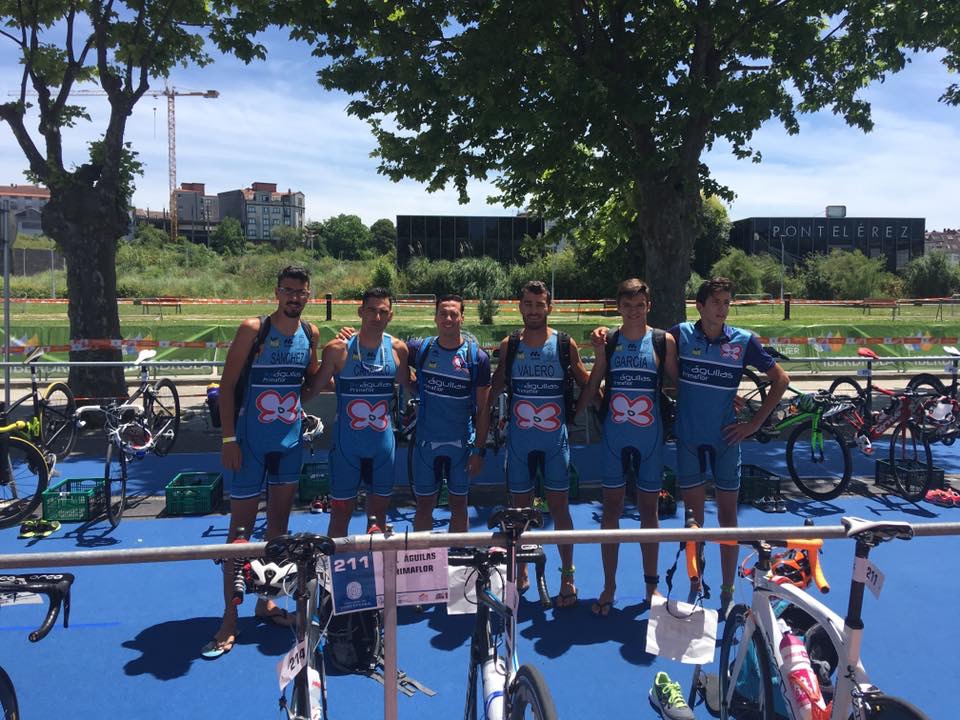 Equipo masculino triatlón