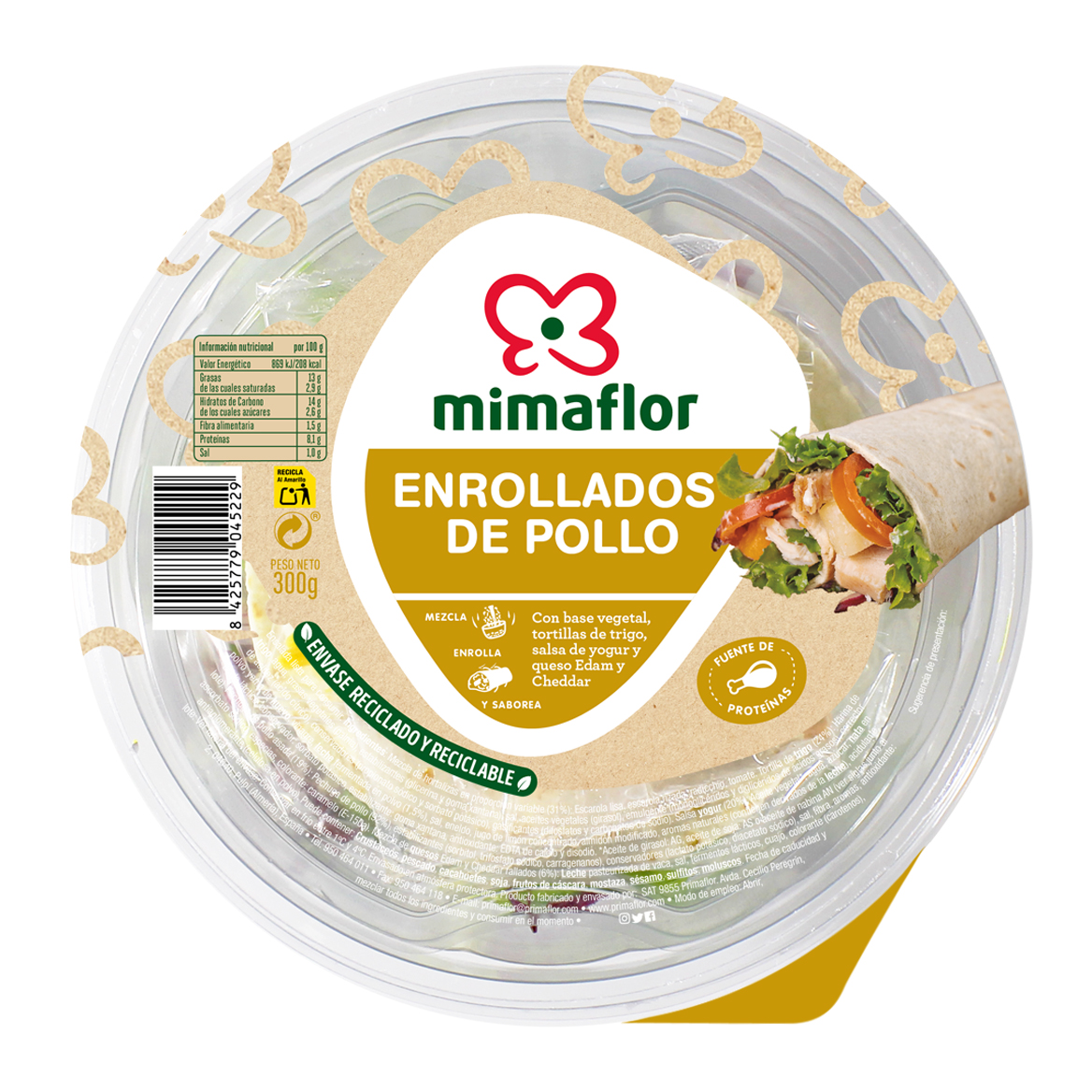 enrollados pollo mimaflor