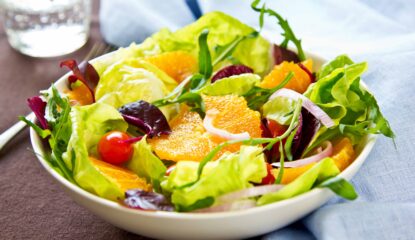 Ensalada con naranja