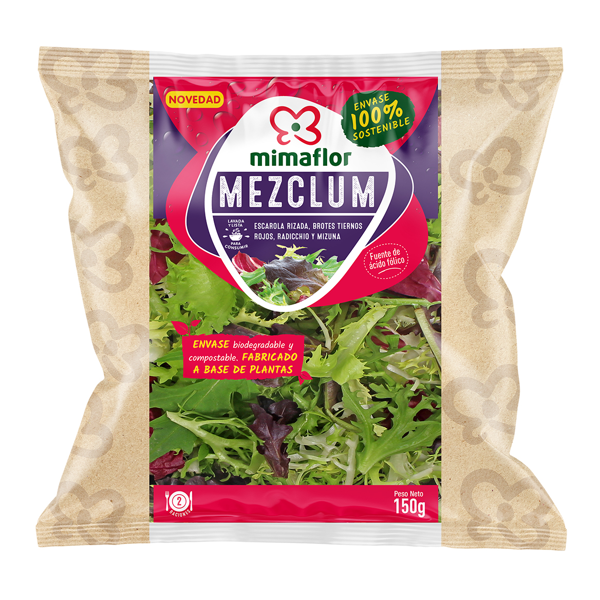 Ensalada Mezclum 100% sostenible