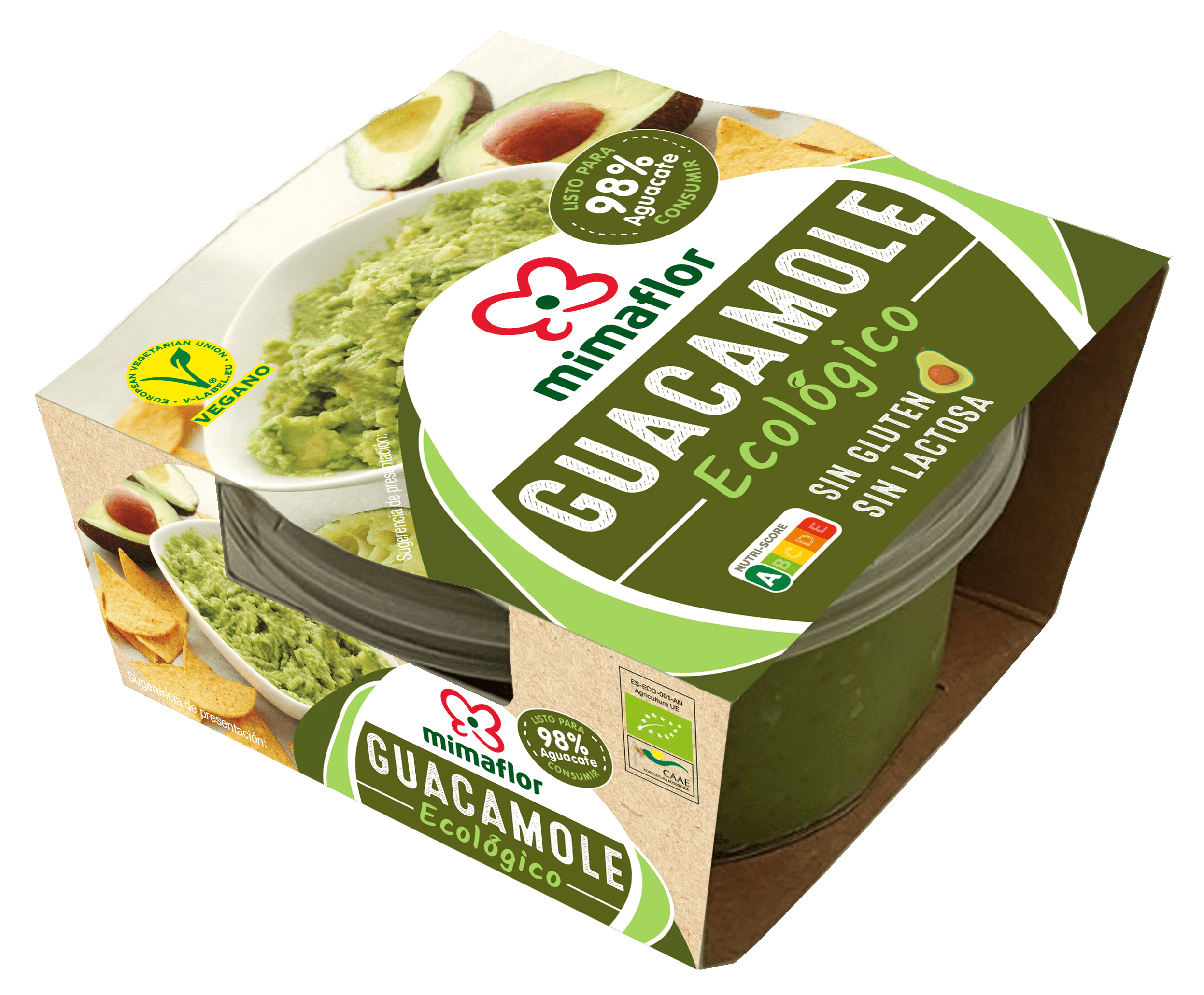 GUACAMOLE ECOLÓGICO MIMAFLOR