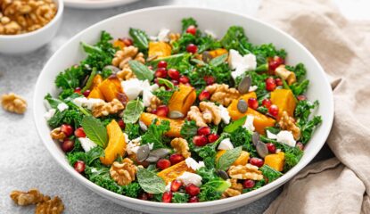 Ensalada de kale Mimaflor y calabaza